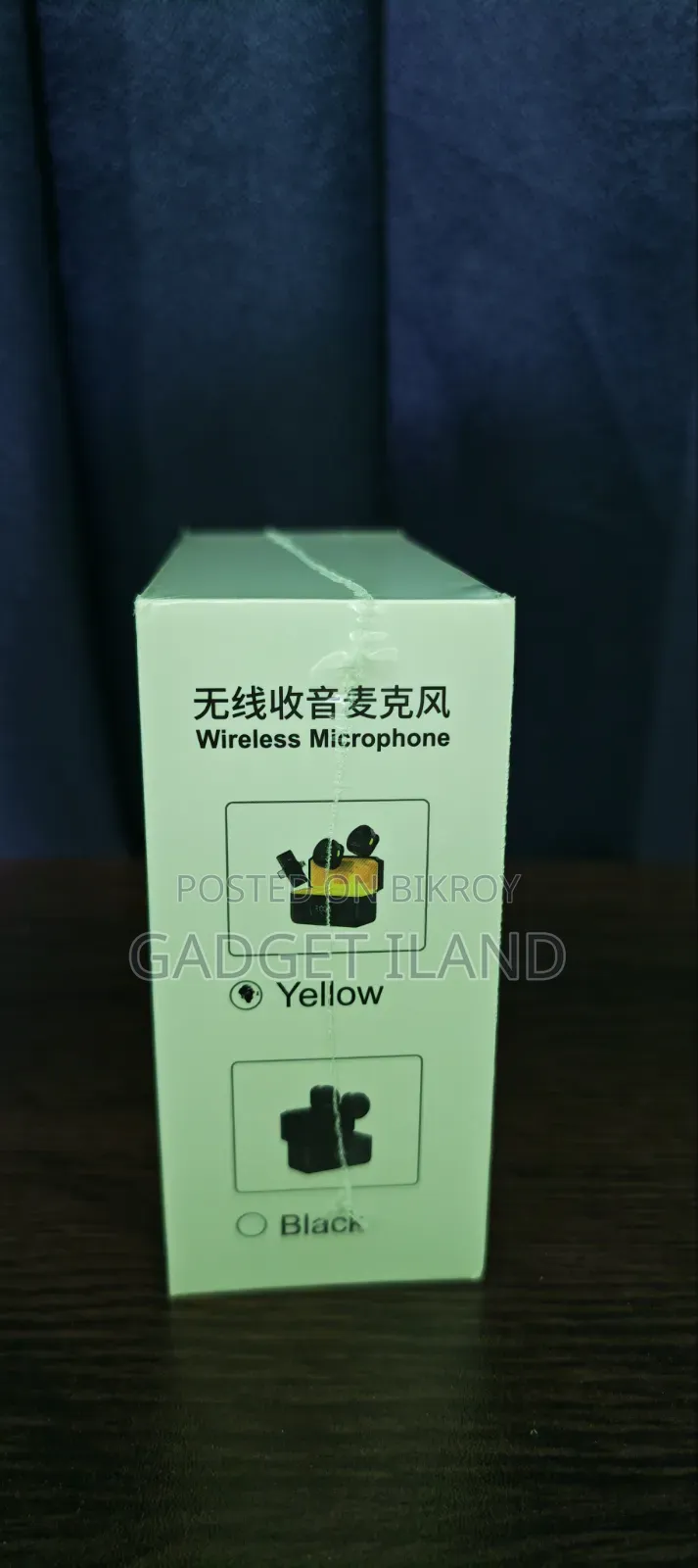 Wireless Microphone Q9, Clip System, Noise Reduced