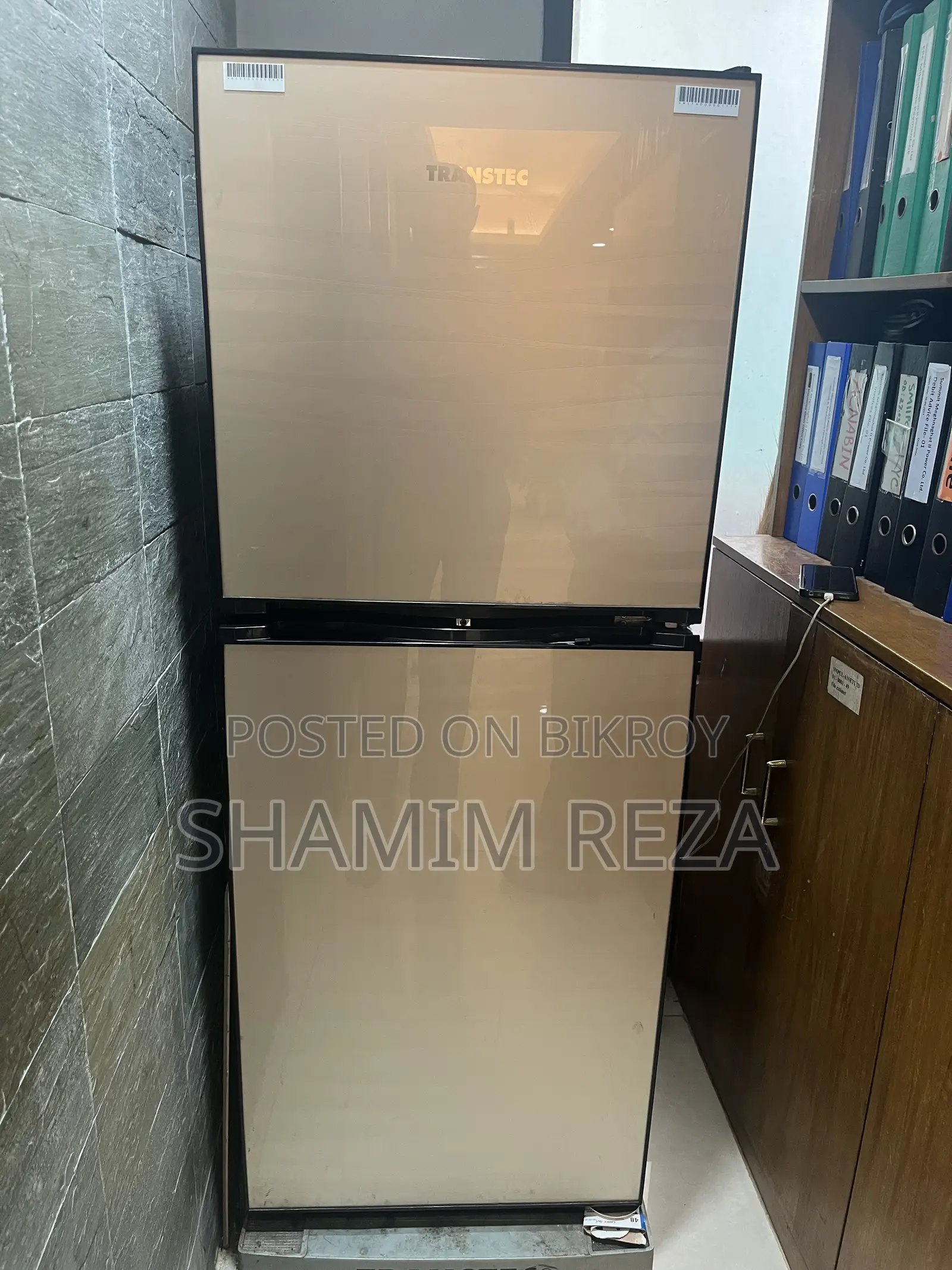 Old Transtec Brand Refrigerator