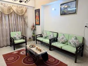 সেগুন সোফা সেট এবং হাতিল টেবিল