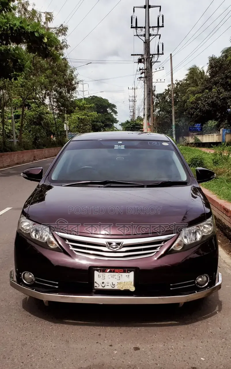 Toyota Allion 2014 Maroon