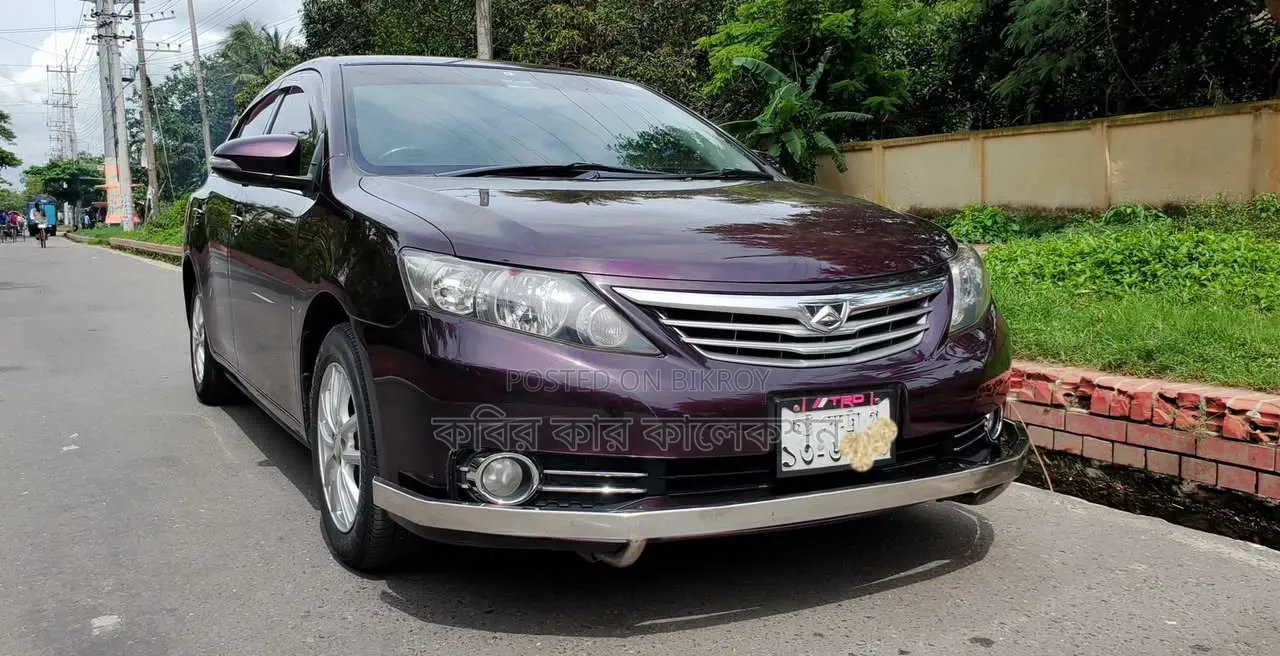 Toyota Allion 2014 Maroon