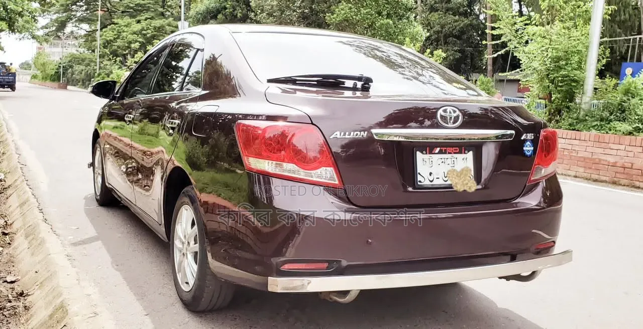 Toyota Allion 2014 Maroon
