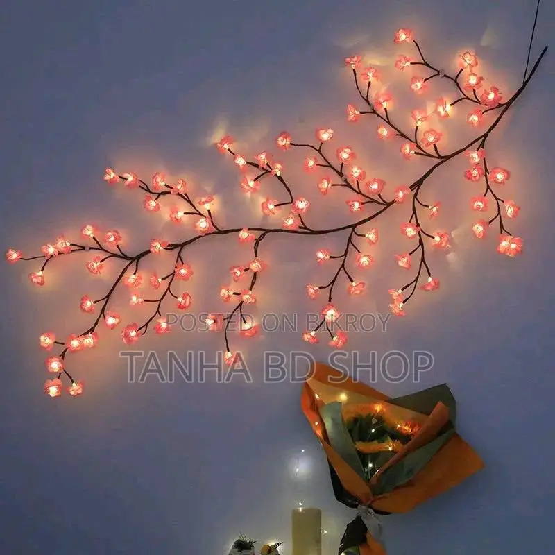 Cherry Blossom Tree Light Led Room Decor - চেরি লাইট