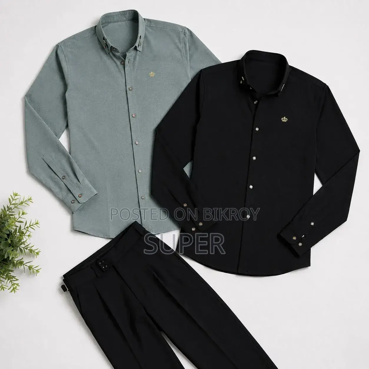 2pcs Shirt 1 PCS Pant Combo