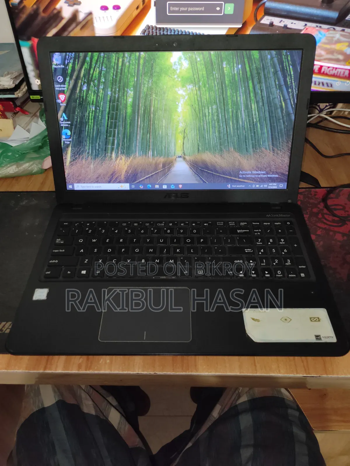 Laptop ASUS VivoBook Max X541UA 4GB Intel Core I3 HDD 1T