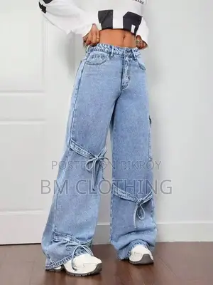 Ladies Casual Baggy Pant