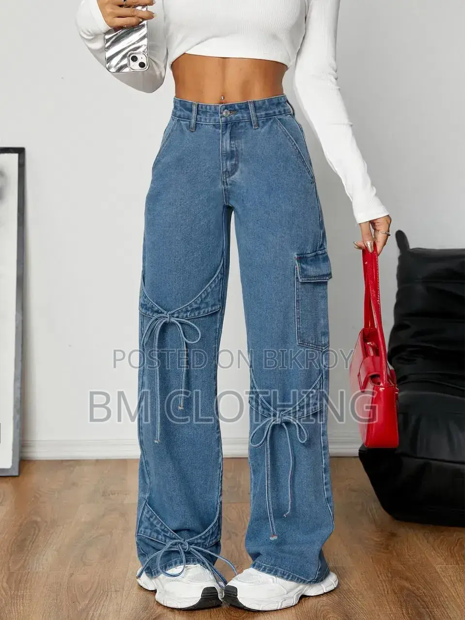 Ladies Casual Baggy Pant