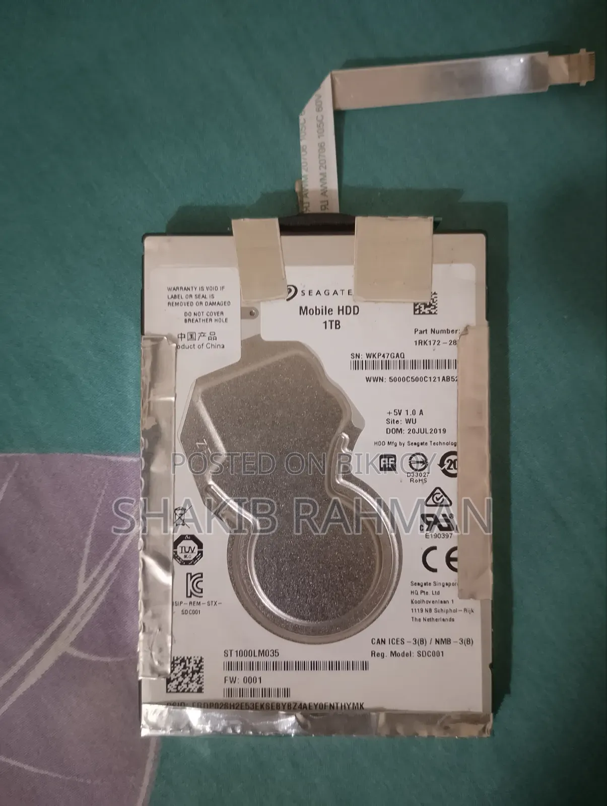 Seagate 1TB HDD