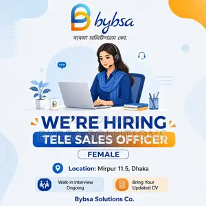 Tele Sales Officer (Female)