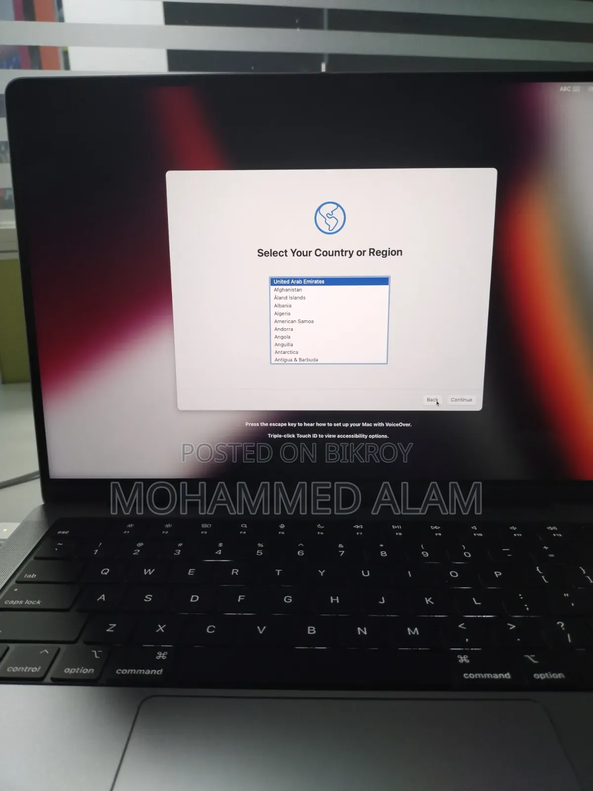 New Laptop Apple MacBook Pro 2021 M1 16GB Apple M1 Pro SSD 512GB