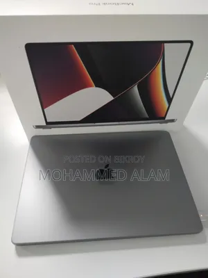 New Laptop Apple MacBook Pro 2021 M1 16GB Apple M1 Pro SSD 512GB
