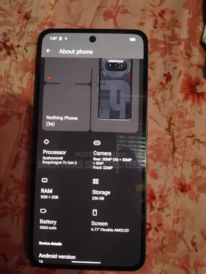 Nothing Phone 3a 256 GB Black
