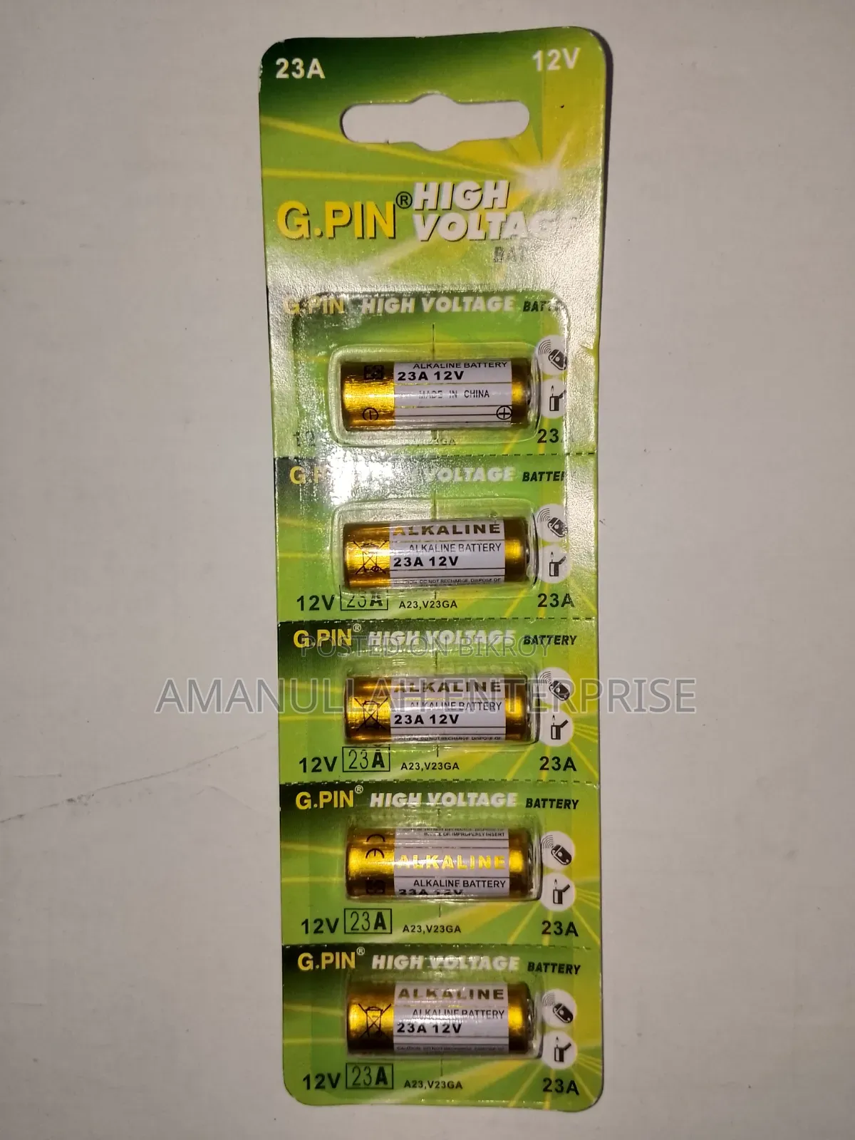 GP Super 23A 12V Alkaline Battery | High Voltage