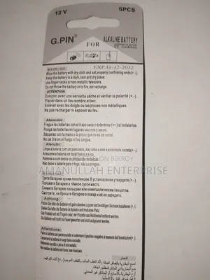 GP Super 23A 12V Alkaline Battery | High Voltage