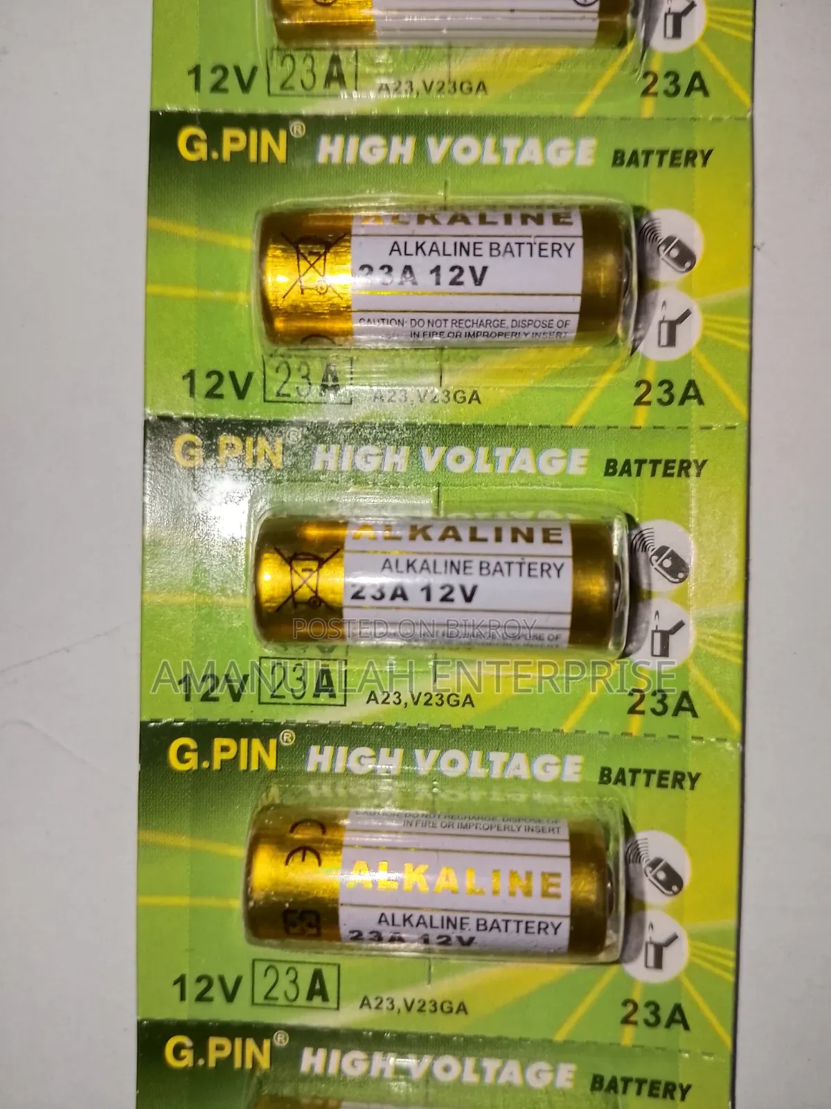 GP Super 23A 12V Alkaline Battery | High Voltage
