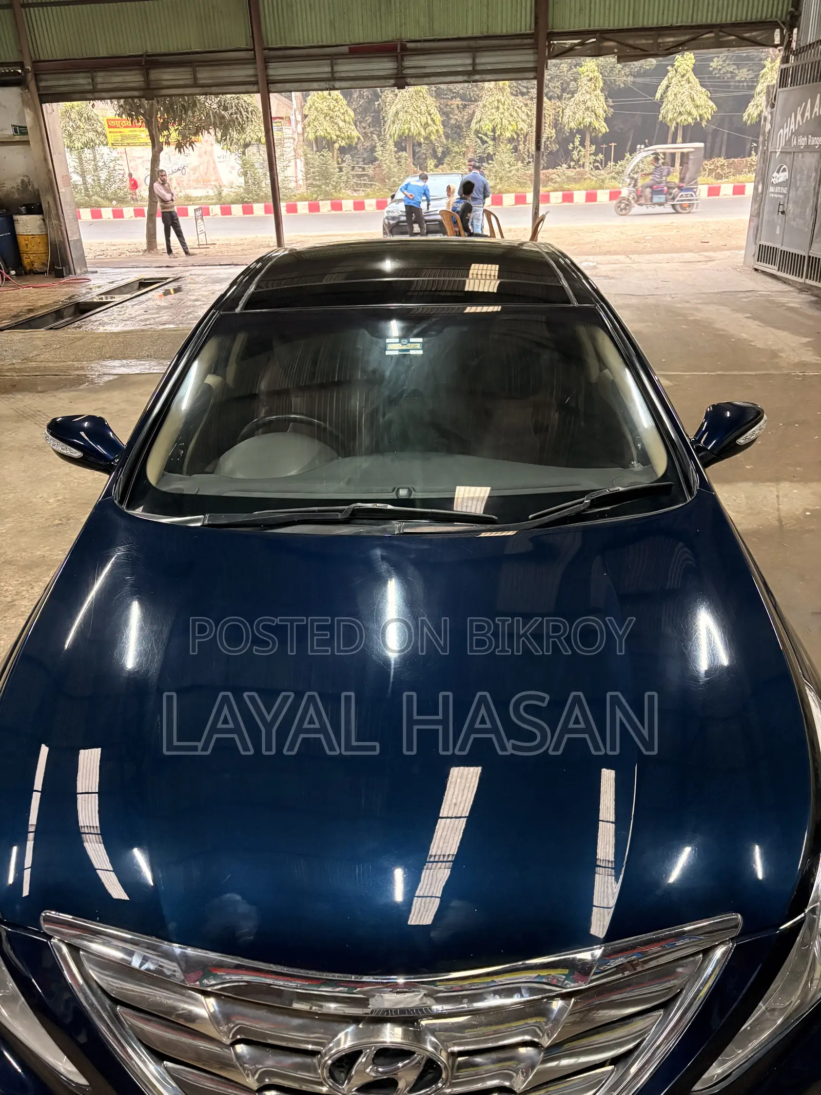 Hyundai Sonata 2012 Blue