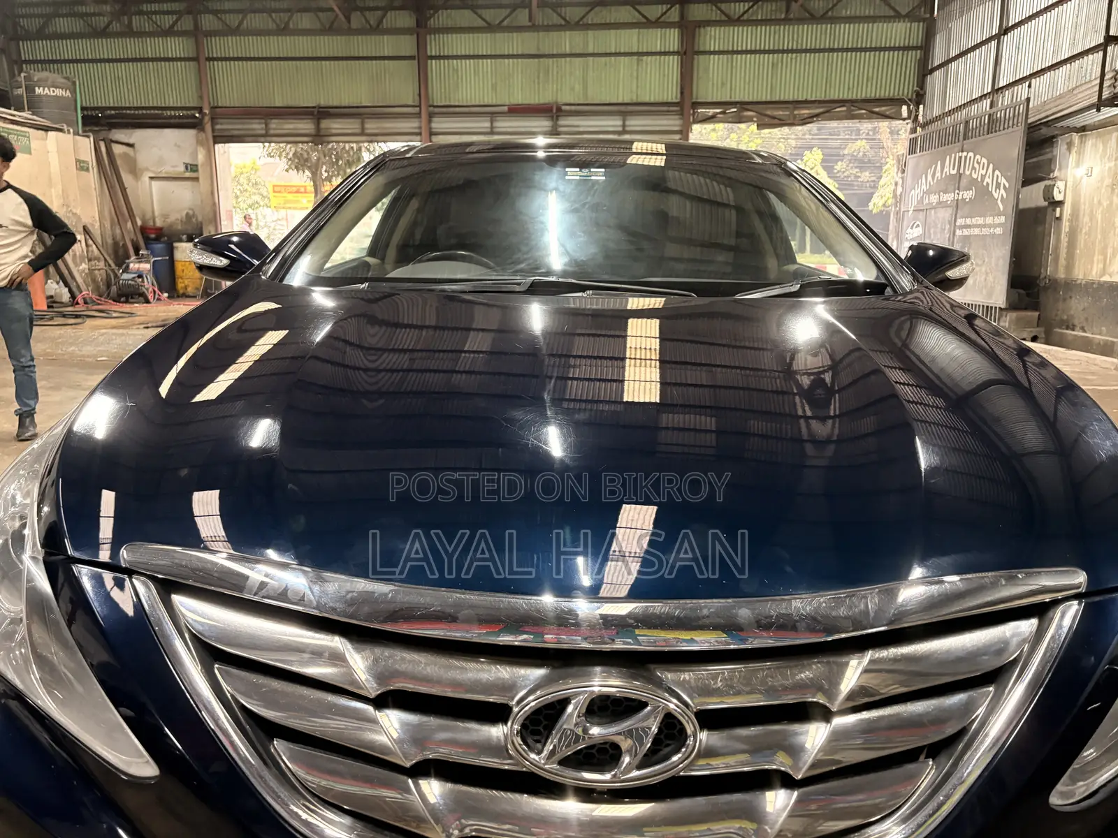 Hyundai Sonata 2012 Blue