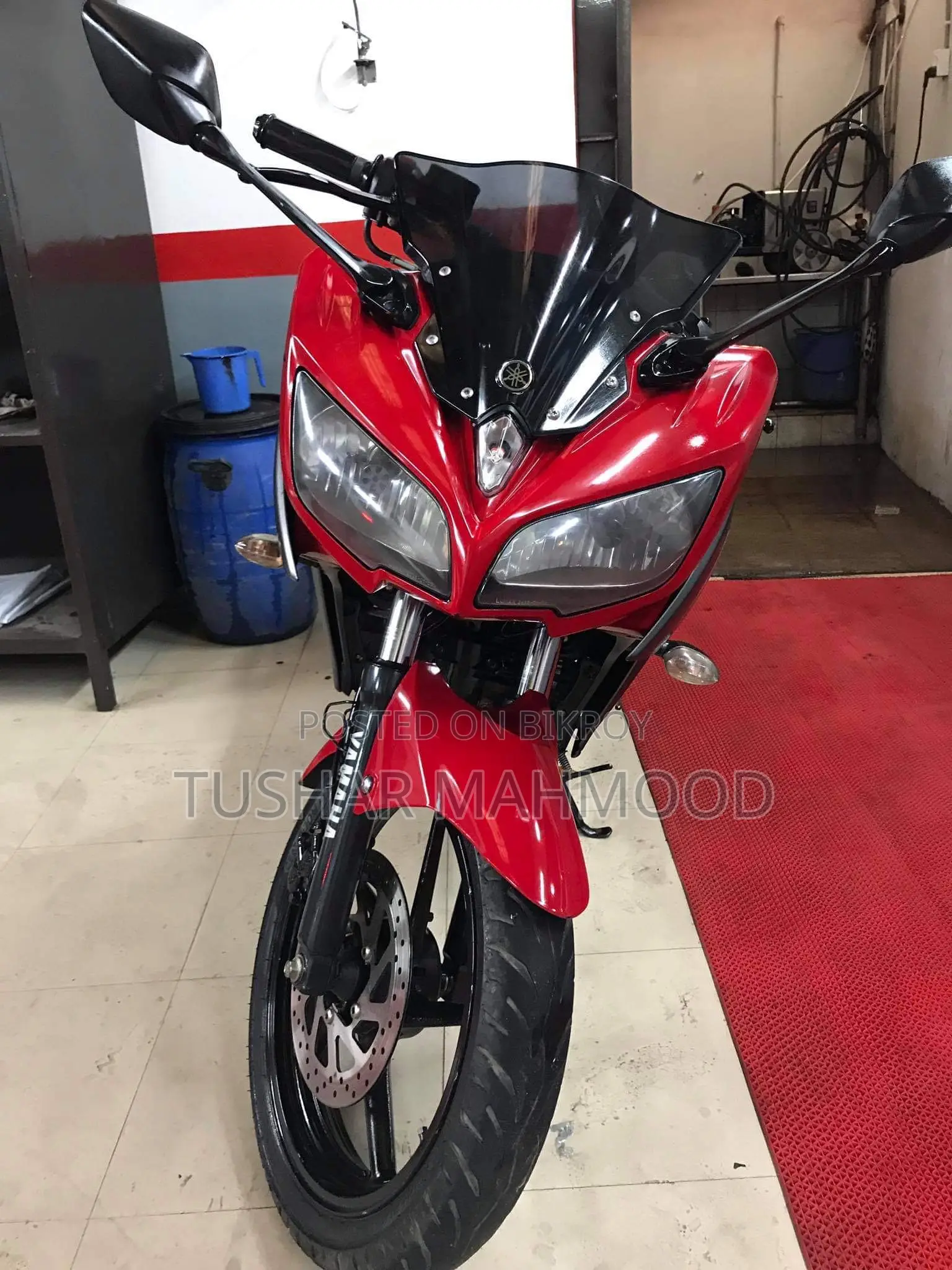 Yamaha FZ6 2017 Red