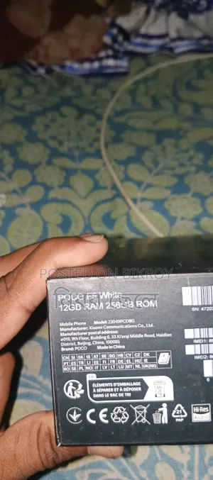 Xiaomi Poco F5 256 GB White