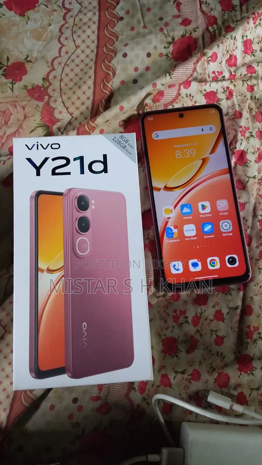 Vivo Y21d 128 GB Red
