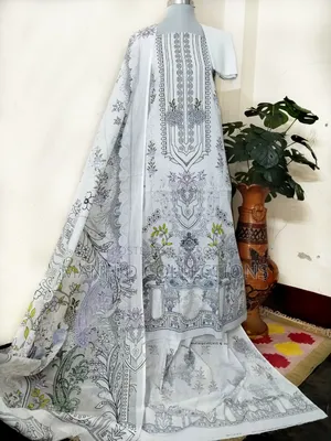 Al Huda Premium Swiss Lawn Three Piece Dress