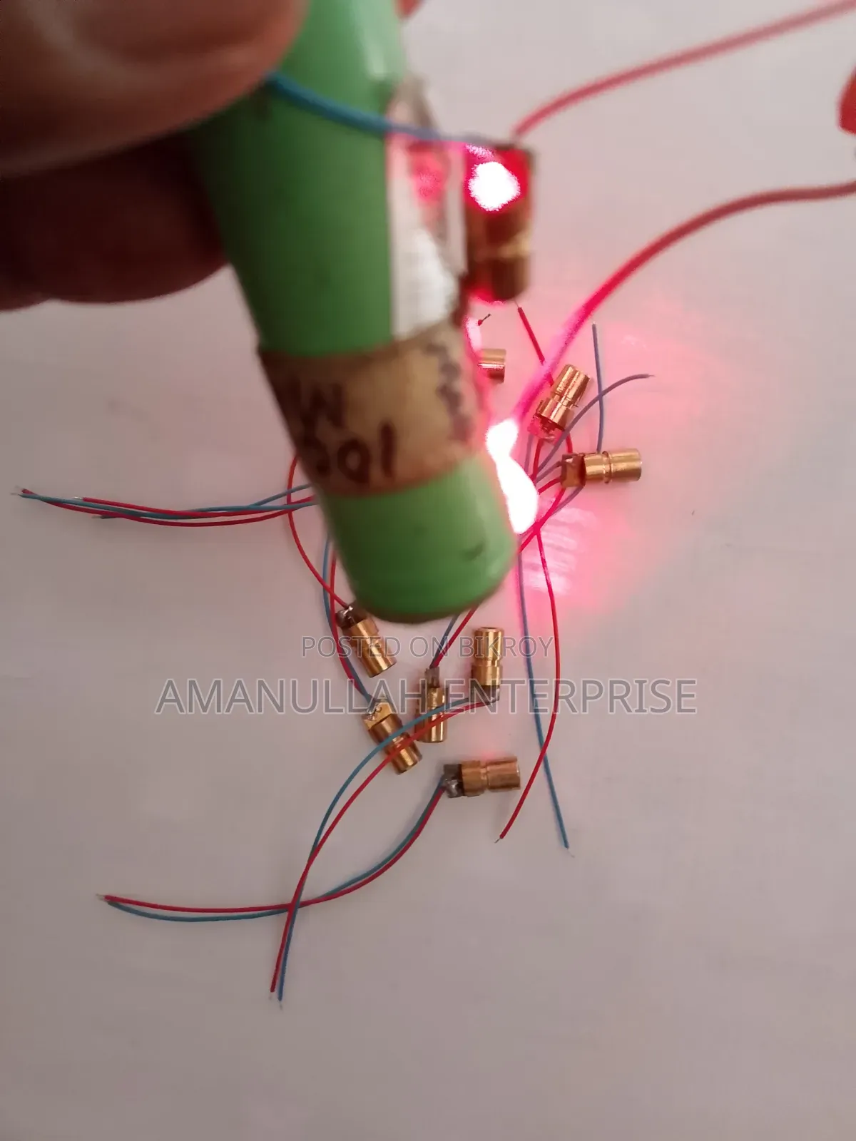 Buy 5V Red Laser Diode Dot Module Online | Bigyan Project Components.