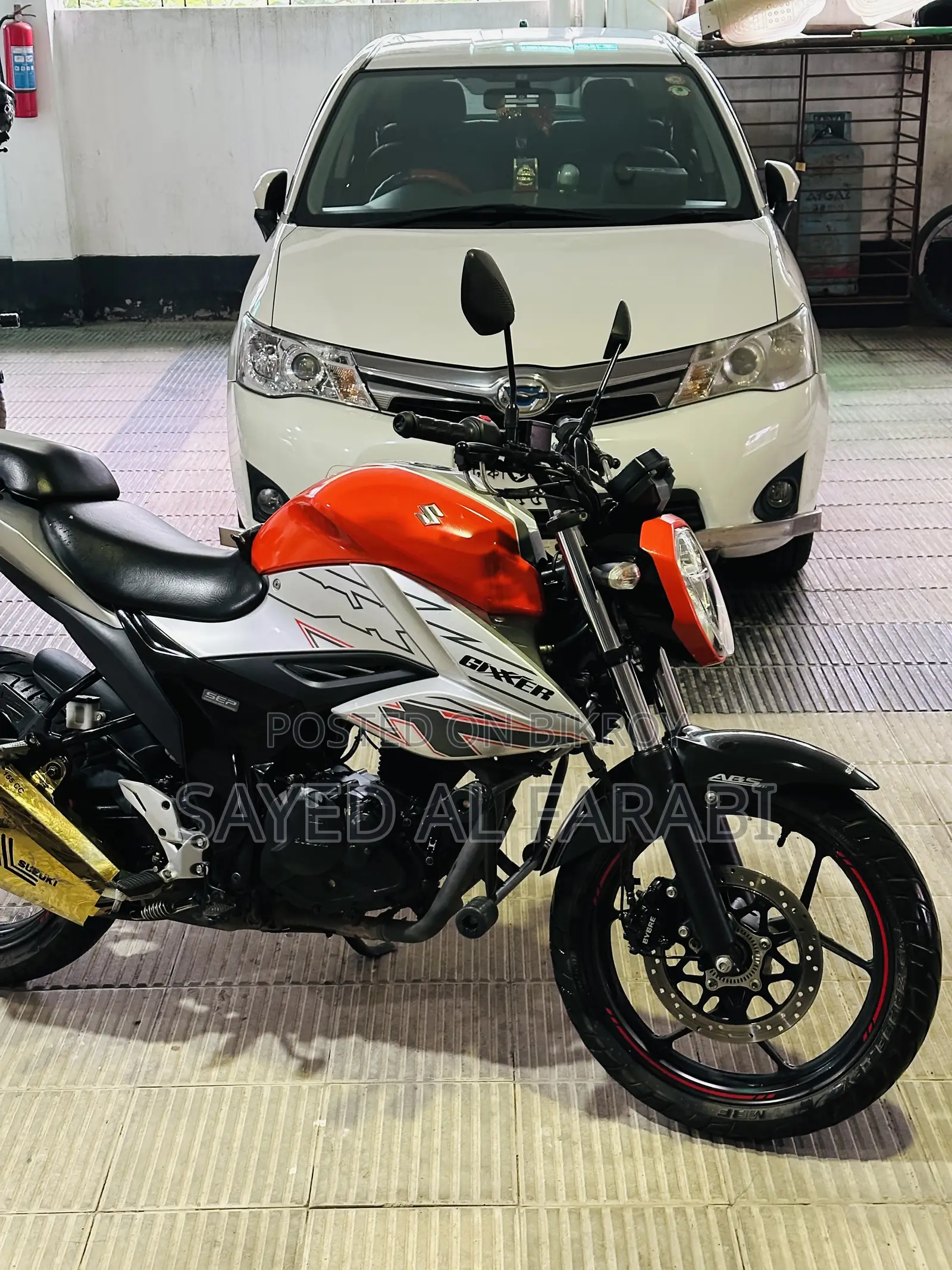 Suzuki Gixxer 2024 Orange
