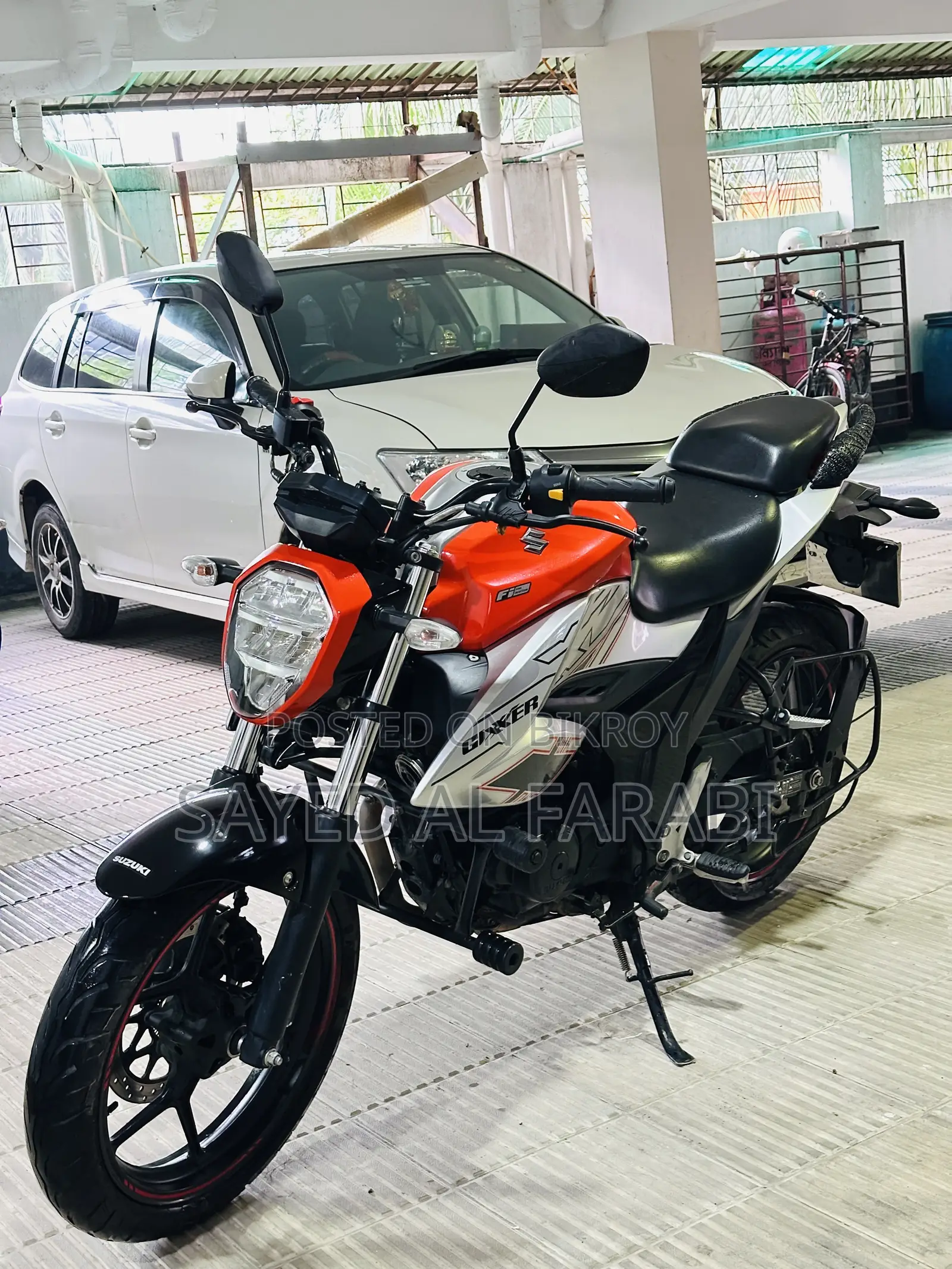 Suzuki Gixxer 2024 Orange
