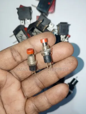 Assorted Electronic Switches Multi-Pack | Rocker Push-Button(3 Pcs)