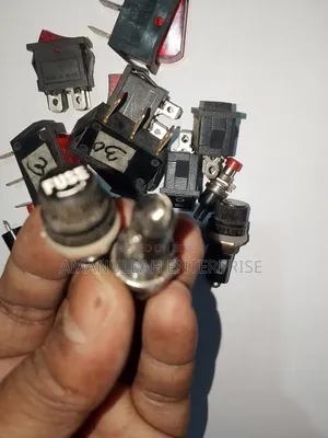 Assorted Electronic Switches Multi-Pack | Rocker Push-Button(3 Pcs)