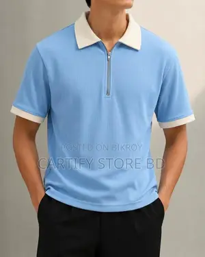 Zipper Polo for Summer