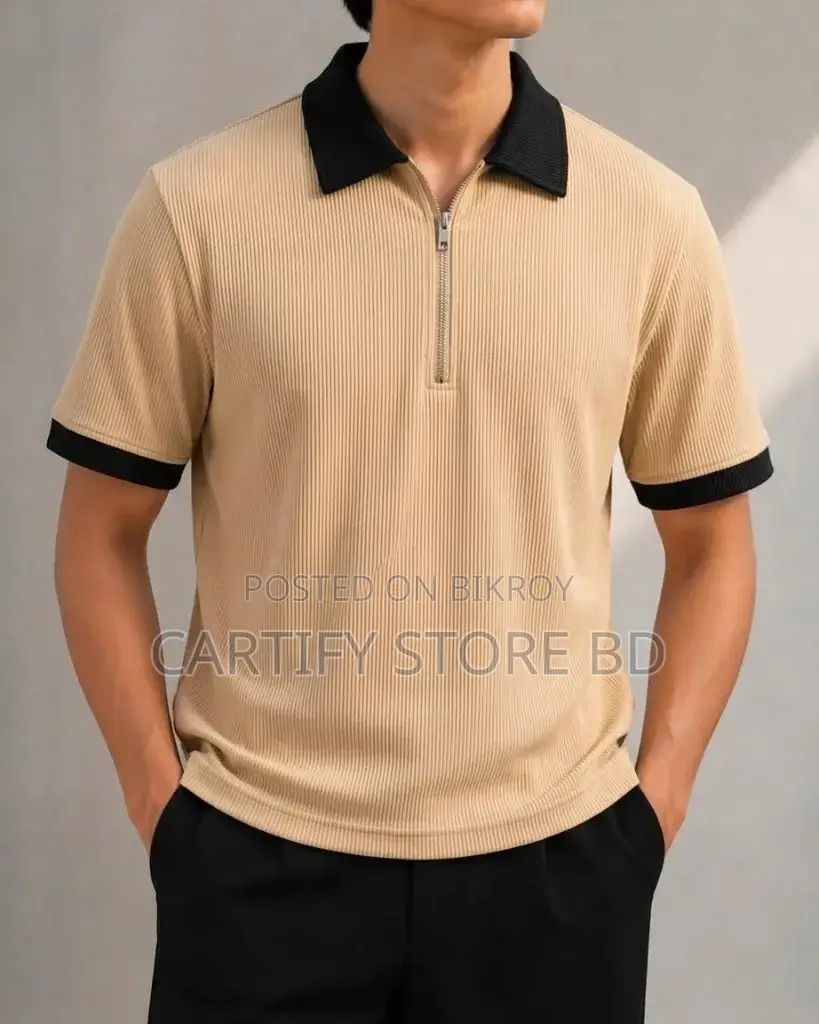 Zipper Polo for Summer