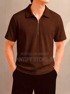 Zipper Polo for Summer