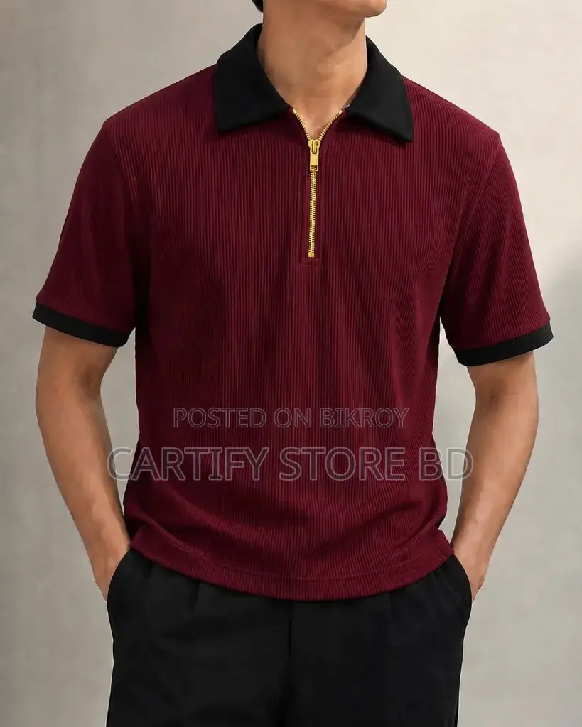 Zipper Polo for Summer
