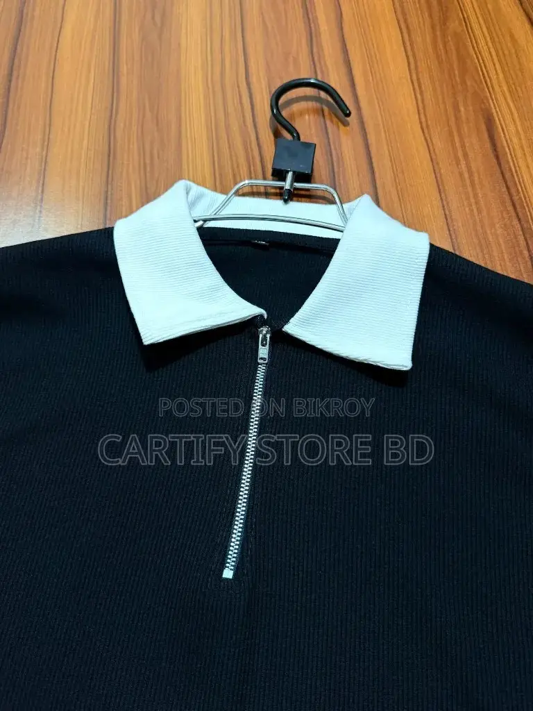 Zipper Polo for Summer