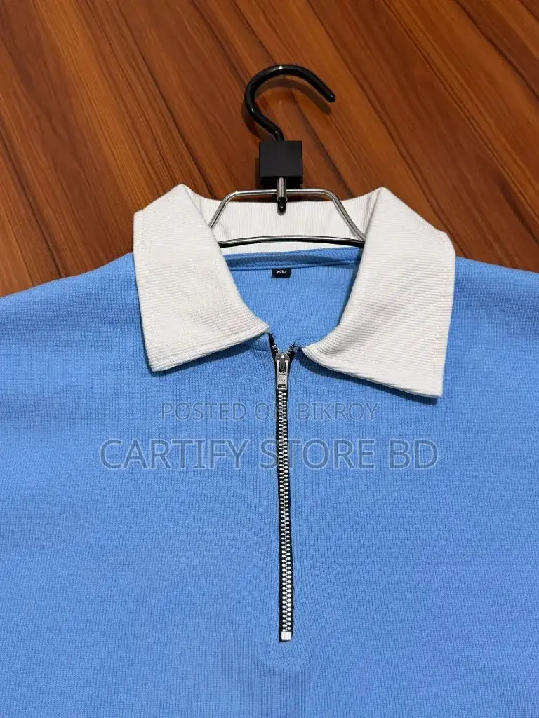 Zipper Polo for Summer