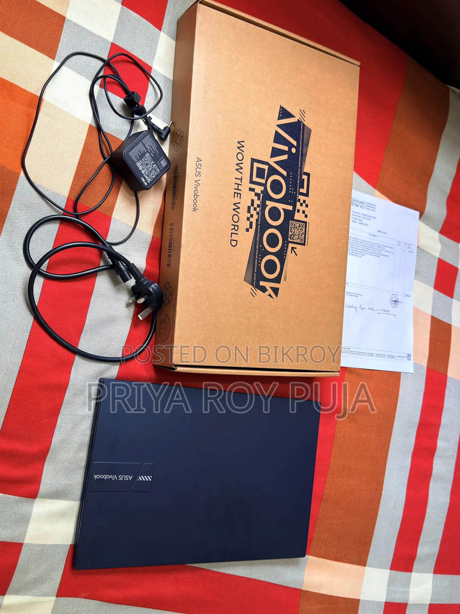 Laptop ASUS Vivobook 15 8GB Intel Core I3 SSD 512GB