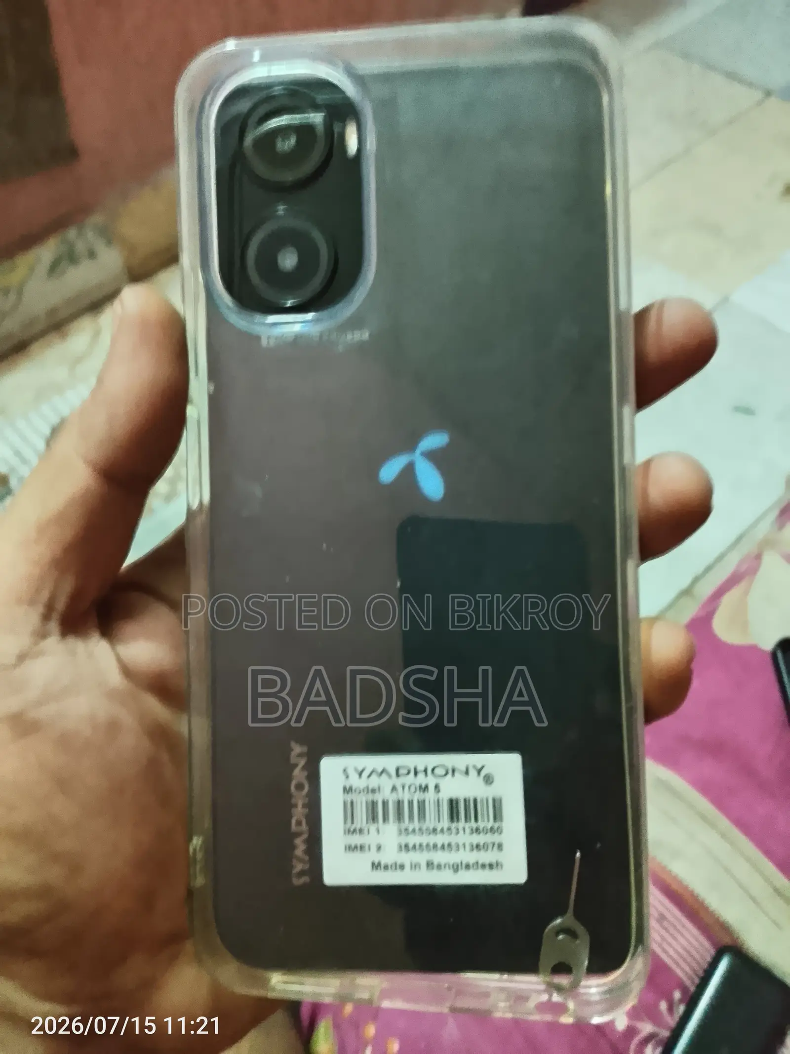 Symphony ATOM 5 64 GB Black