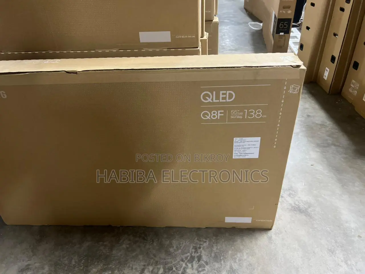 Samsung Q8f 55" HDR Smart Qled TV