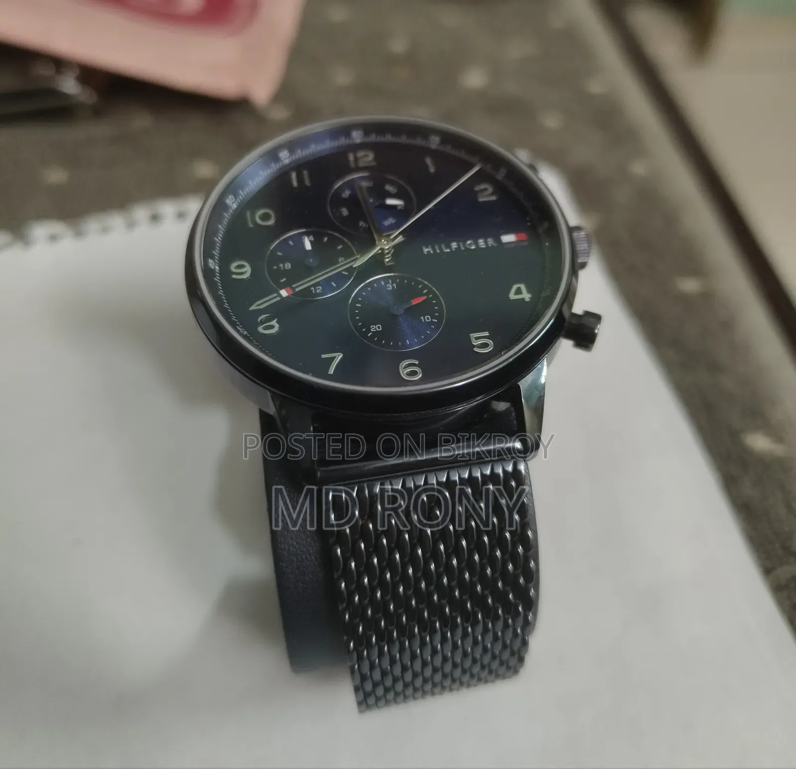 Tommy Hilfiger TH এনালগ ঘড়ি - পুরুষদের জন্য