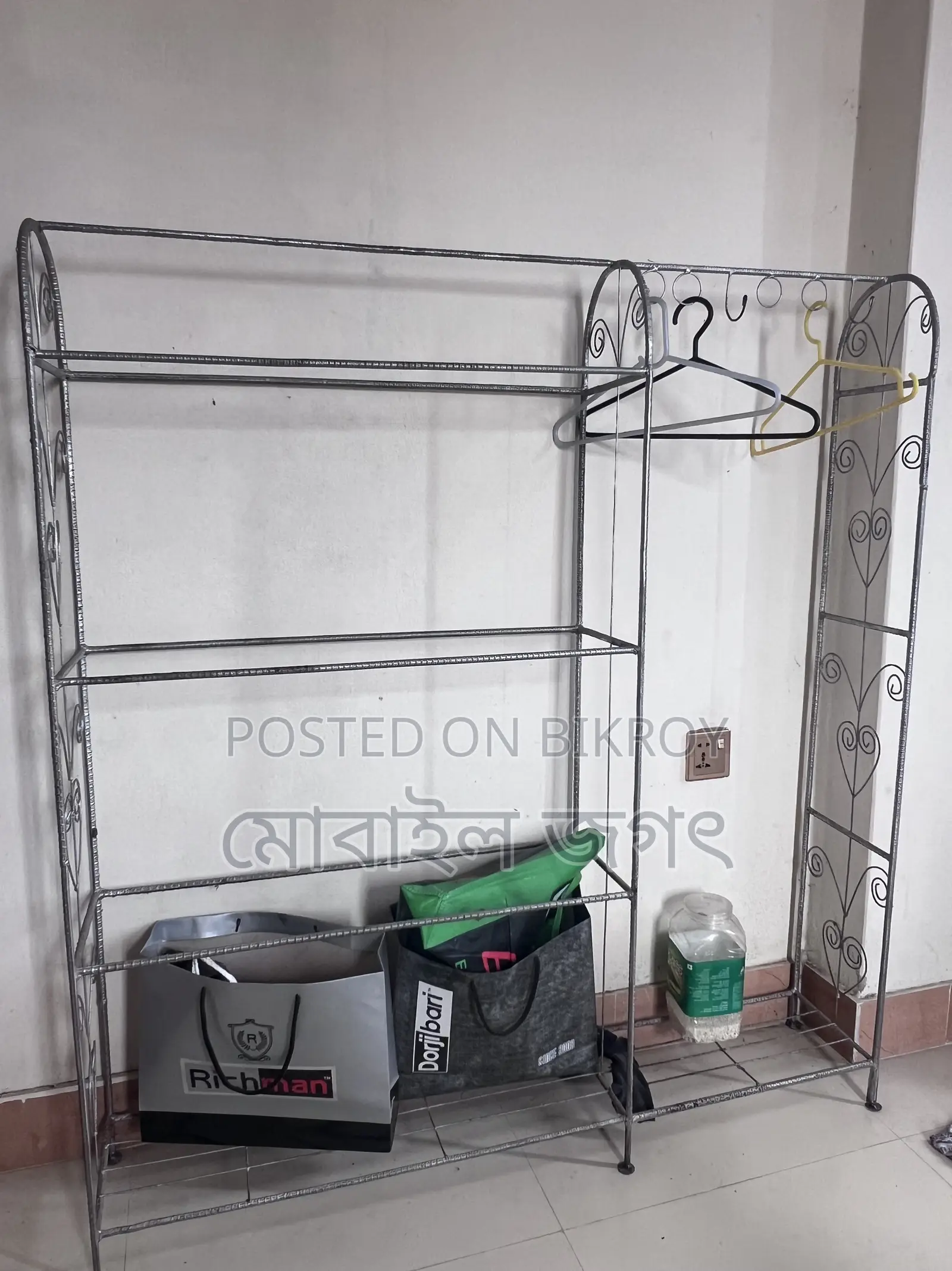 Iron Clothes Rack