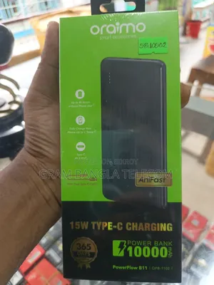 Original Oraimo 15w 10000mah Power Bank