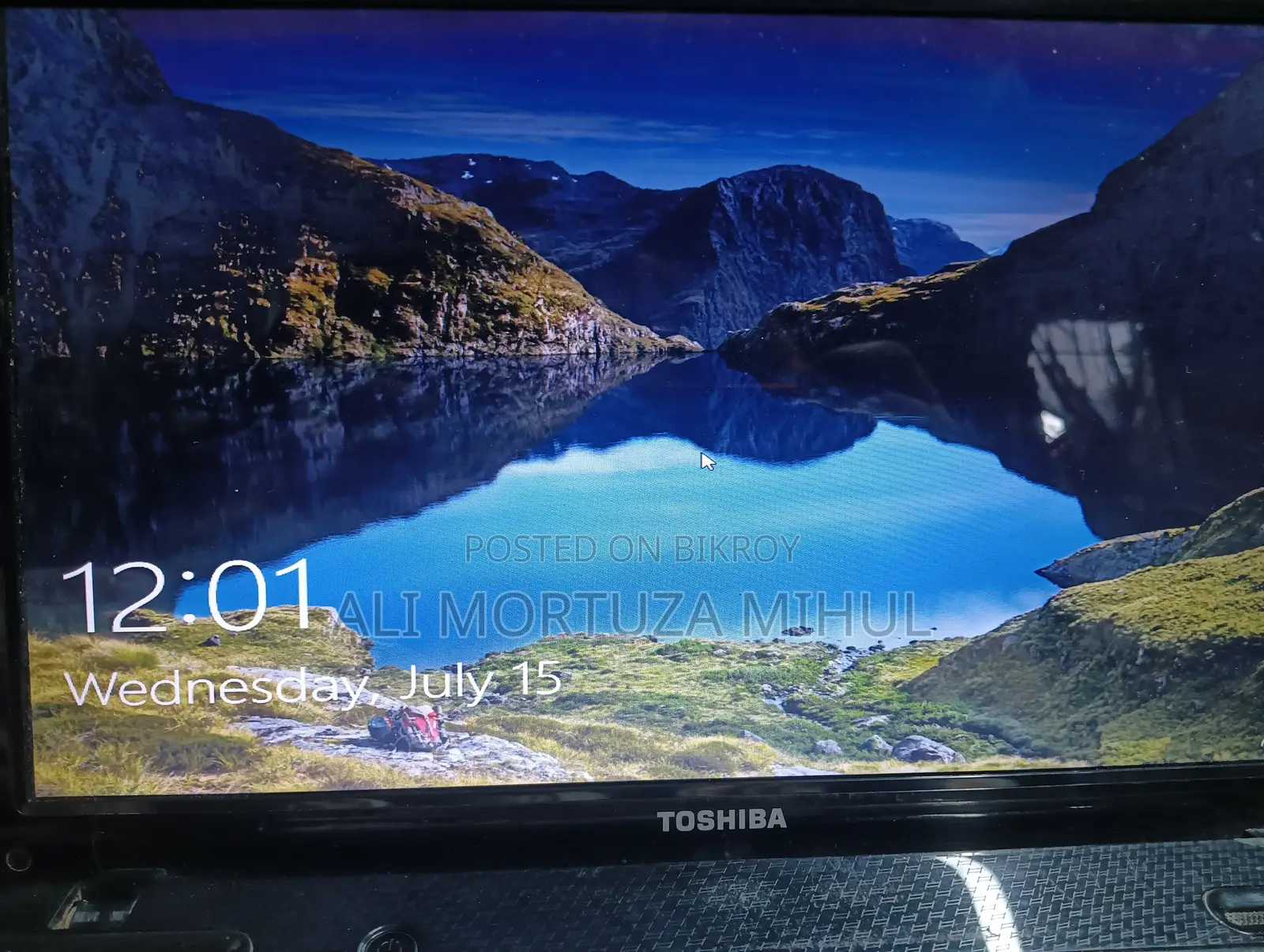 Laptop Toshiba Satellite C850 8GB Intel Core I5 HDD+SSD 640GB