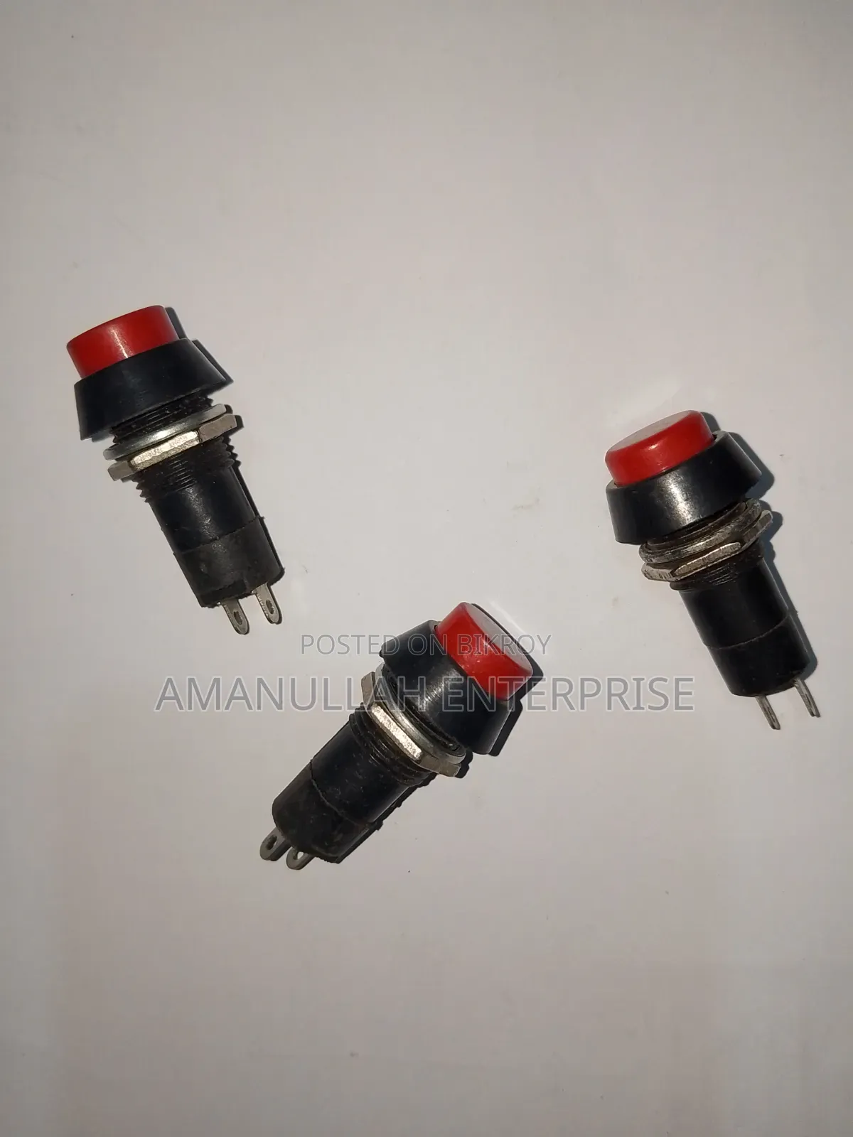 Buy Universal 12V Momentary Horn Push Button Switch Online (04 Pcs)