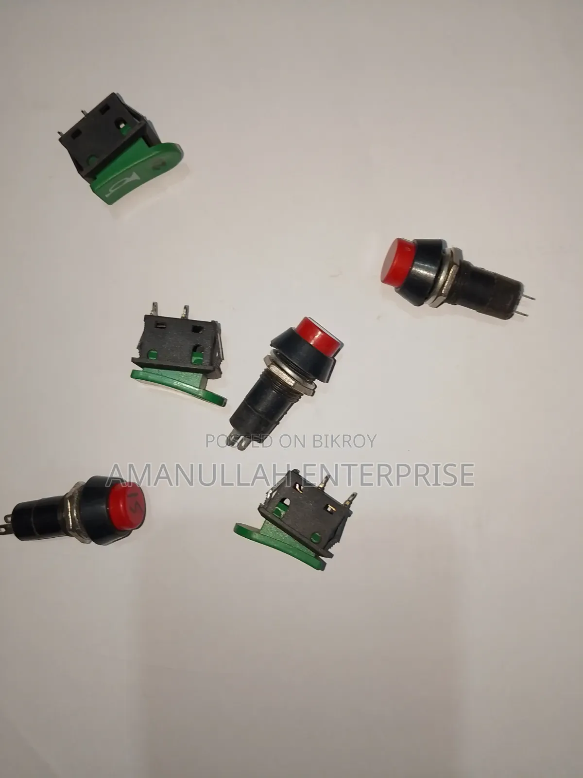 Buy Universal 12V Momentary Horn Push Button Switch Online (04 Pcs)