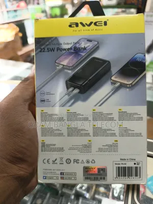 AWEI PA-92 20000mAh 22.5W Super Fast Charging Power Bank
