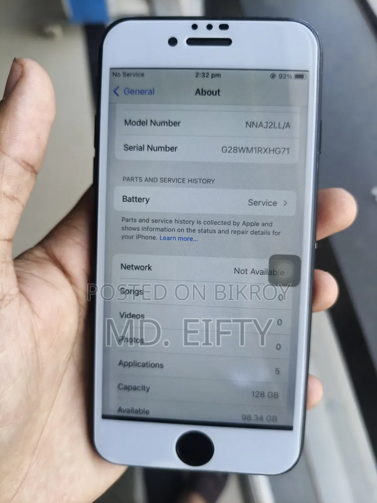 Apple iPhone 7 128 GB Black