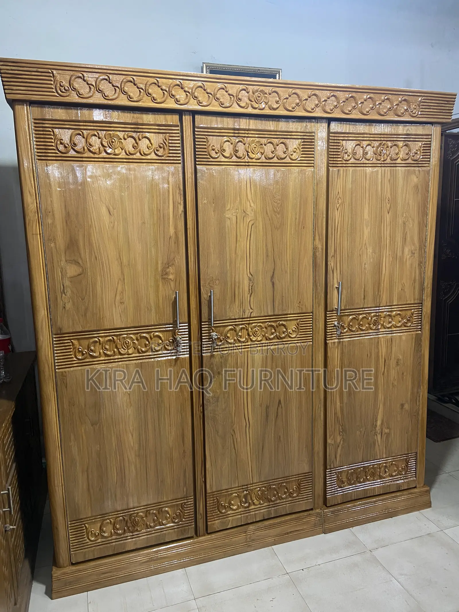 Chittagong Teak Wood Almirah 15% Discount