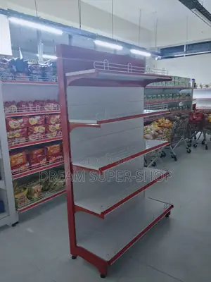 Premium Display Rack – Modern Wall Gondola System
