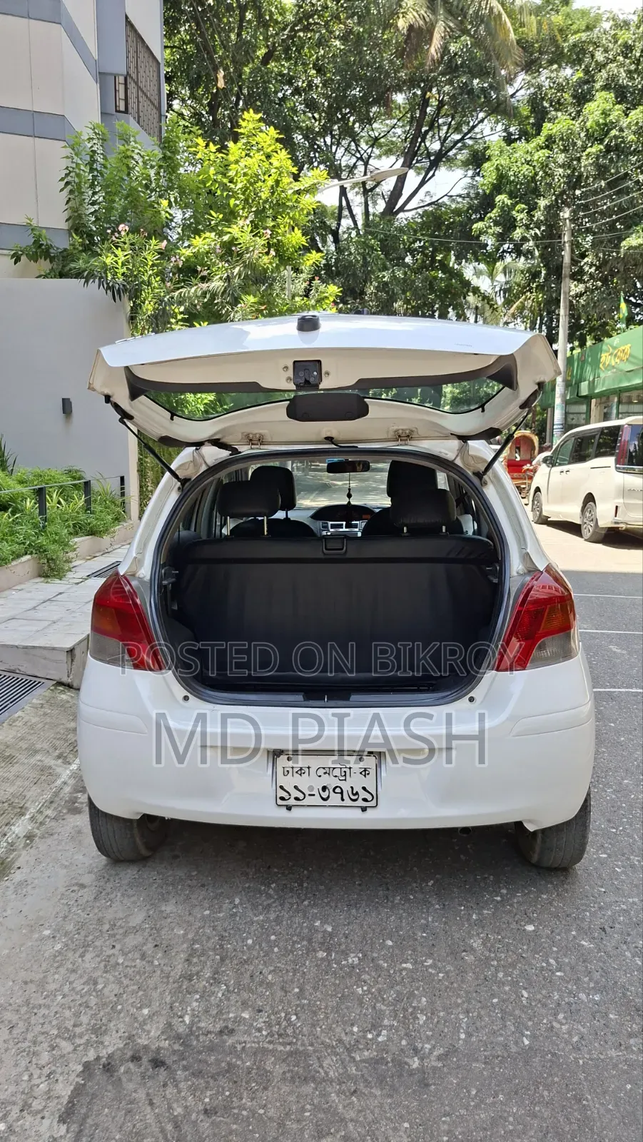 Toyota Vitz 2008 White